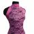 Кружевное полотно стрейч XD-WINE, 100 гр/м2, шир.150см, цвет розовый - купить в Пятигорске. Цена 1 851.10 руб.