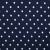 Креп стрейч Амузен, 85 г/м2, 19-3920 (т.синий)/белый крупный горох, шир.150 см - купить в Пятигорске. Цена 220.50 руб.