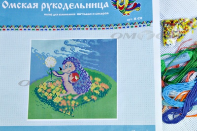ОМБН-2 Набор для вышивания (бисер+мулине) - купить в Пятигорске. Цена: 197.50 руб.