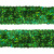 Тесьма с пайетками D4, шир. 20 мм/уп. 25+/-1 м, цвет зелёный - купить в Пятигорске. Цена: 778.19 руб.