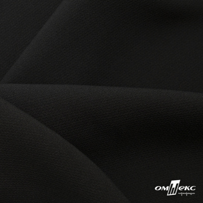 Ткань костюмная "Микела", 96%P 4%S, 255 г/м2 ш.150 см, цв-черный #1 - купить в Пятигорске. Цена 345.40 руб.