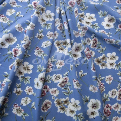 Плательная ткань "Фламенко" 12.1, 80 гр/м2, шир.150 см, принт растительный - купить в Пятигорске. Цена 241.49 руб.