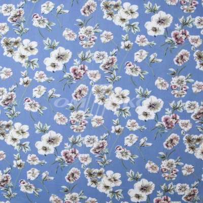 Плательная ткань "Фламенко" 12.1, 80 гр/м2, шир.150 см, принт растительный - купить в Пятигорске. Цена 241.49 руб.