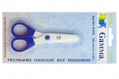 Ножницы G-510 детские 123 мм - купить в Пятигорске. Цена: 137.45 руб.