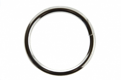 Кольцо металлическое d-38 мм, цв.-никель - купить в Пятигорске. Цена: 4.89 руб.