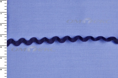 Тесьма плетеная "Вьюнчик"/т.синий - купить в Пятигорске. Цена: 48.03 руб.