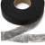 Прокладочная лента (паутинка) DF23, шир. 25 мм (боб. 100 м), цвет чёрный - купить в Пятигорске. Цена: 2.10 руб.