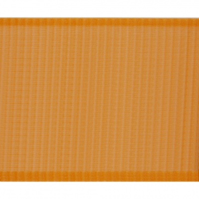 Лента капроновая "Гофре", шир. 110 мм/уп. 50 м, цвет оранжевый - купить в Пятигорске. Цена: 26.93 руб.