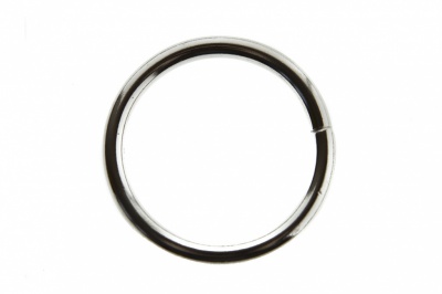 Кольцо металлическое d-3 х 32 мм, цв.-никель - купить в Пятигорске. Цена: 3.92 руб.