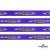 Тесьма отделочная (киперная) 10 мм, 100% хлопок,"THE SKATEBOARD CULIURE"(45 м) цв.121-32 -фиолет - купить в Пятигорске. Цена: 850.62 руб.