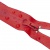 Молния водонепроницаемая PVC Т-7, 90 см, разъемная, цвет (820) красный - купить в Пятигорске. Цена: 61.18 руб.
