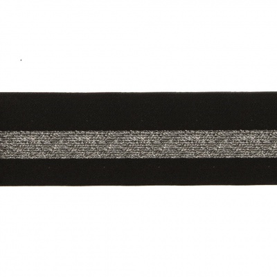 #2/6-Лента эластичная вязаная с рисунком шир.52 мм (45,7+/-0,5 м/бобина) - купить в Пятигорске. Цена: 69.33 руб.