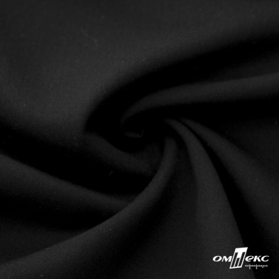 Ткань костюмная "Эльза" 80% P, 16% R, 4% S, 160 г/м2, шир.150 см, цв-черный #1 - купить в Пятигорске. Цена 332.71 руб.