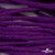 Шнур плетеный d-6 мм, круглый 70% хлопок 30% полиэстер, уп.90+/-1 м, цв.1084-фиолет - купить в Пятигорске. Цена: 588 руб.