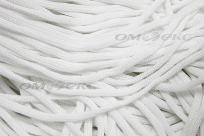 Шнур Т-02 (4с2) мелкое плетение 4мм 100 м белый - купить в Пятигорске. Цена: 2.50 руб.