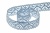 Тесьма кружевная 0621-1346А, шир. 13 мм/уп. 20+/-1 м, цвет 132-голубой - купить в Пятигорске. Цена: 569.26 руб.