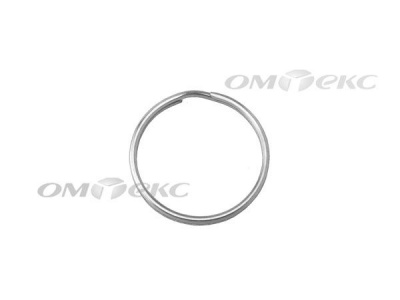 Кольцо металлическое d-20 мм, цв.-никель - купить в Пятигорске. Цена: 3.19 руб.