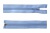 Спиральная молния Т5 351, 75 см, автомат, цвет св.голубой - купить в Пятигорске. Цена: 16.28 руб.