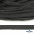 Шнур плетеный d-8 мм плоский, 70% хлопок 30% полиэстер, уп.85+/-1 м, цв.1026-серый - купить в Пятигорске. Цена: 735 руб.