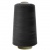 Швейные нитки (армированные) 28S/2, нам. 2 500 м, цвет чёрный - купить в Пятигорске. Цена: 139.91 руб.