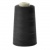Нитки швейные 100% полиэстер 40/2, (3200 ярд), первый сорт, черные - купить в Пятигорске. Цена: 86.79 руб.
