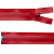 Молния водонепроницаемая PVC Т-7, 60 см, разъемная, цвет (820) красный - купить в Пятигорске. Цена: 49.90 руб.