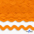 Тесьма вьюнчик 0381-0080, 8 мм/упак.33+/-1м, цвет 9511-оранжевый - купить в Пятигорске. Цена: 107.26 руб.