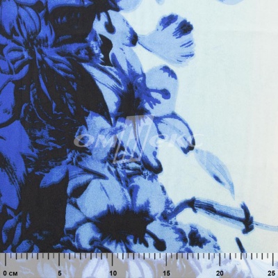 Плательная ткань "Фламенко" 19.1, 80 гр/м2, шир.150 см, принт растительный - купить в Пятигорске. Цена 241.49 руб.