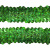 Тесьма с пайетками D4, шир. 30 мм/уп. 25+/-1 м, цвет зелёный - купить в Пятигорске. Цена: 1 087.39 руб.