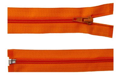 Спиральная молния Т5 849, 50 см, автомат, цвет оранжевый - купить в Пятигорске. Цена: 13.41 руб.
