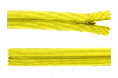 Молния потайная Т3 131, 20 см, капрон, цвет жёлтый - купить в Пятигорске. Цена: 5.12 руб.