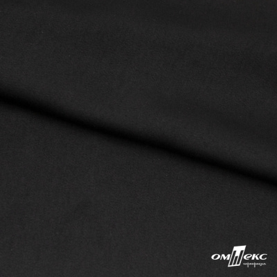Ткань плательная Габриэль 100% полиэстер,140 (+/-10) гр/м2, шир. 150 см, цв. черный BLACK - купить в Пятигорске. Цена 248.37 руб.