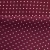Креп стрейч Амузен, 85 г/м2, 19-2024 (темный рубин)/белый мелкий горох, шир.150 см - купить в Пятигорске. Цена 220.50 руб.