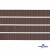 Репсовая лента 005, шир. 6 мм/уп. 50+/-1 м, цвет коричневый - купить в Пятигорске. Цена: 88.45 руб.
