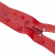 Молния водонепроницаемая PVC Т-7, 60 см, разъемная, цвет (820) красный - купить в Пятигорске. Цена: 49.90 руб.