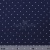 Креп стрейч Амузен, 85 г/м2, 19-3920 (т. синий)/белый мелкий горох, шир.150 см - купить в Пятигорске. Цена 220.50 руб.