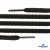Шнурки #106-09, круглые 130 см, цв.чёрный - купить в Пятигорске. Цена: 21.92 руб.
