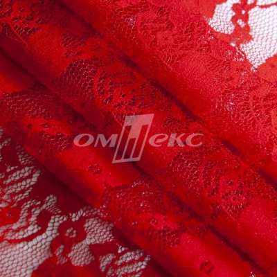 Кружевное полотно стрейч 15A61/RED, 100 гр/м2, шир.150см - купить в Пятигорске. Цена 1 580.95 руб.