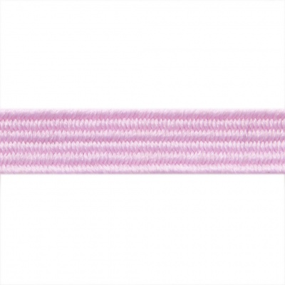 Резиновые нити с текстильным покрытием, шир. 6 мм ( упак.30 м/уп), цв.- 80-розовый - купить в Пятигорске. Цена: 155.22 руб.