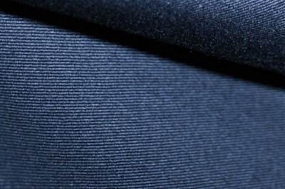 Ткань костюмная 8874/3, цвет темно-синий, 100% полиэфир - купить в Пятигорске. Цена 433.60 руб.