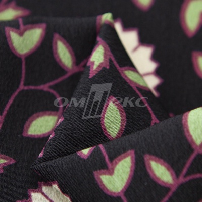 Плательная ткань "Фламенко" 10.1, 80 гр/м2, шир.150 см, принт растительный - купить в Пятигорске. Цена 241.49 руб.
