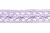 Тесьма кружевная 0621-1855, шир. 18 мм/уп. 20+/-1 м, цвет 107-фиолет - купить в Пятигорске. Цена: 466.97 руб.