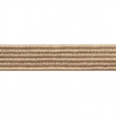 Резиновые нити с текстильным покрытием, шир. 6 мм ( упак.30 м/уп), цв.- 97-бежевый - купить в Пятигорске. Цена: 152.05 руб.