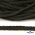 Шнур плетеный d-6 мм круглый, 70% хлопок 30% полиэстер, уп.90+/-1 м, цв.1075-хаки - купить в Пятигорске. Цена: 588 руб.
