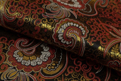 Ткань костюмная жаккард, 135 гр/м2, шир.150см, цвет бордо№6 - купить в Пятигорске. Цена 441.95 руб.