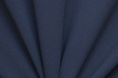 Костюмная ткань с вискозой "Бриджит", 210 гр/м2, шир.150см, цвет т.синий - купить в Пятигорске. Цена 564.96 руб.