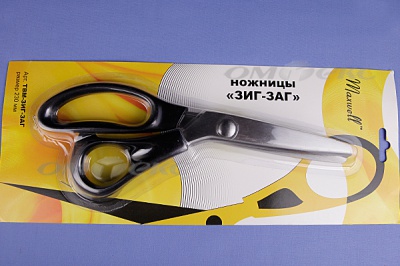 Ножницы ЗИГ-ЗАГ "MAXWELL" 230 мм - купить в Пятигорске. Цена: 1 041.25 руб.