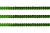 Пайетки "ОмТекс" на нитях, SILVER-BASE, 6 мм С / упак.73+/-1м, цв. 4 - зеленый - купить в Пятигорске. Цена: 484.77 руб.