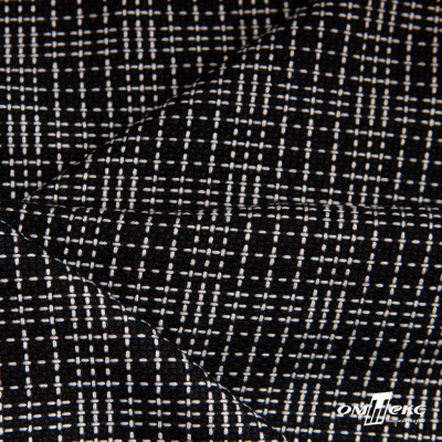 Ткань костюмная "Гарсия" 80% P, 18% R, 2% S, 335 г/м2, шир.150 см, Цвет черный - купить в Пятигорске. Цена 669.66 руб.