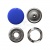 Кнопка рубашечная (закрытая) 9,5мм - эмаль, цв.168 - голубой - купить в Пятигорске. Цена: 4.77 руб.